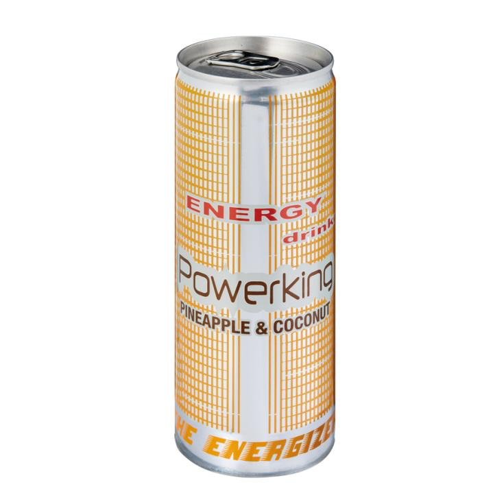 Canette Power King Pineapple Coconut 250Ml
