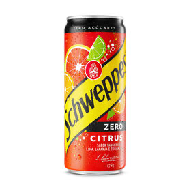 Cannette Schweppes Citrus Zero 33Cl