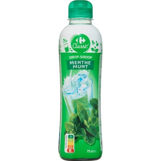 [EPI-0044] Bidon Sirop Menthe Classic 75Cl