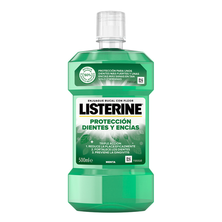 [DPH-0019] Bain De Bouche Listerine Proteccion Dientes Y Encias 500Ml