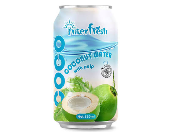 Canette Inter Fresh Coconut Water 33Ml