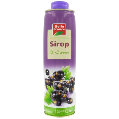 [EPI-0043] Bidon Sirop De Casis Belle France 75Cl