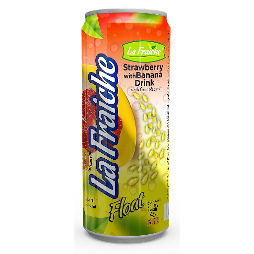 Cannette La Fraiche Strawberry Banane 240Ml
