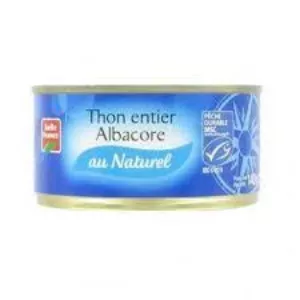Thon Entier Albacore Au Naturel 140G
