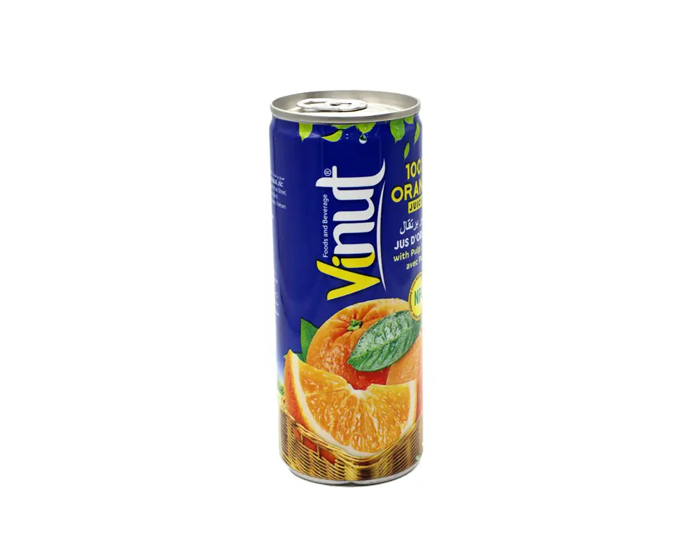 Cannette Orange Vinut 250Ml
