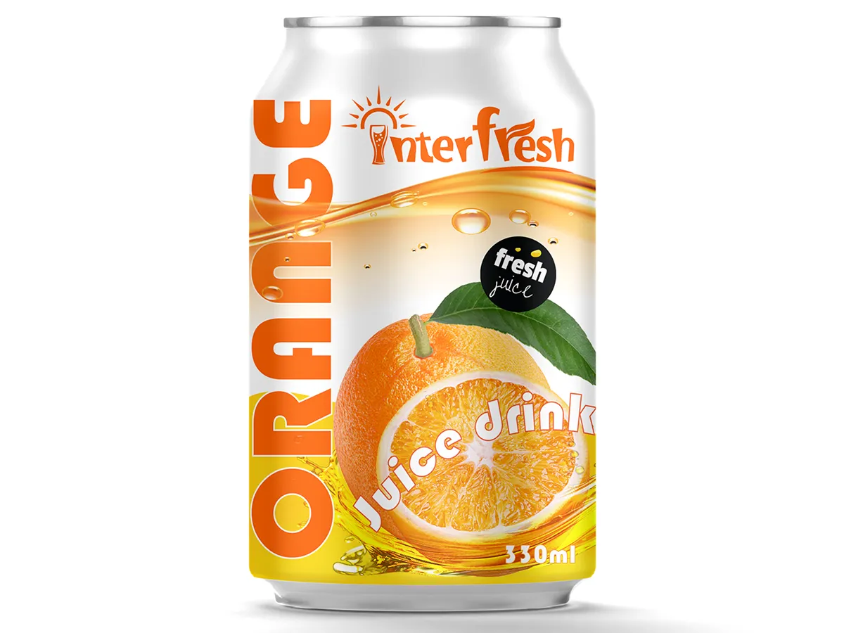 Cannette Inter Fresh Orange 33Cl